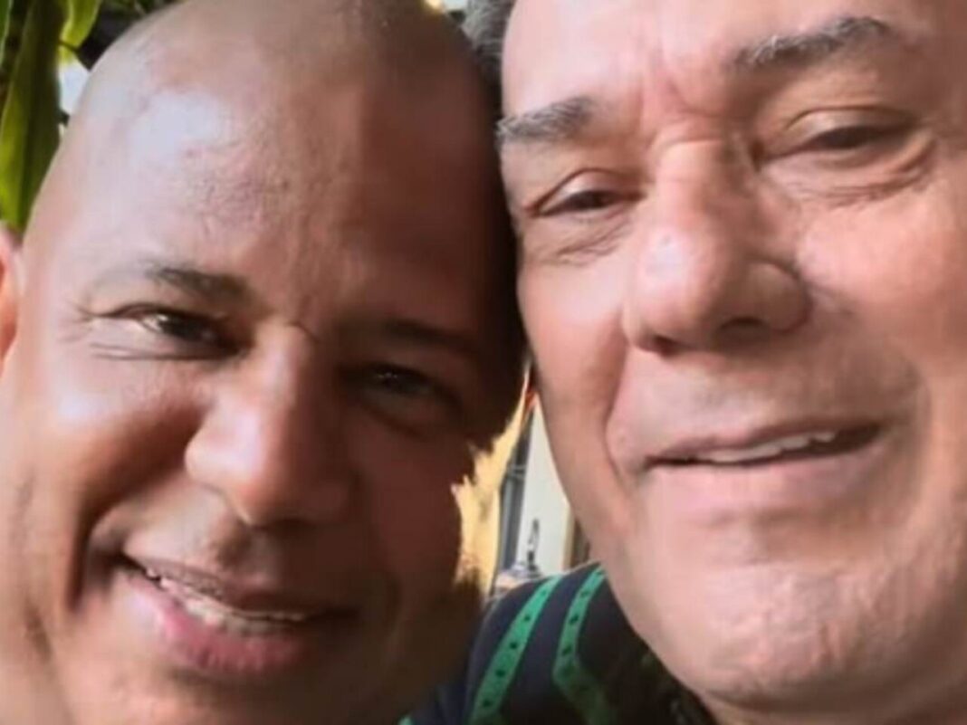 Após 18 anos, Marcelinho Carioca e Luxemburgo fazem as pazes