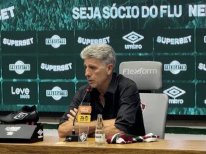 Coletiva de Renato Gaúcho pelo Fluminense (Foto: Reprodução)
