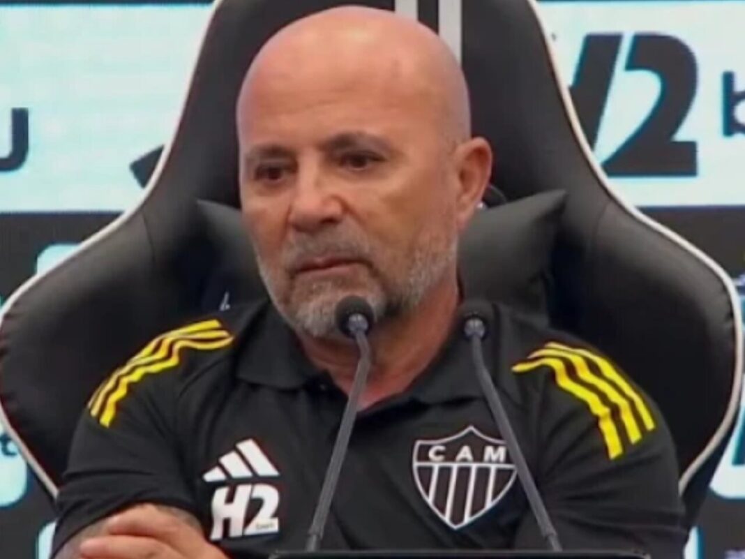 A declaração de Sampaoli após vitória do Atlético-MG na Sul-Americana
