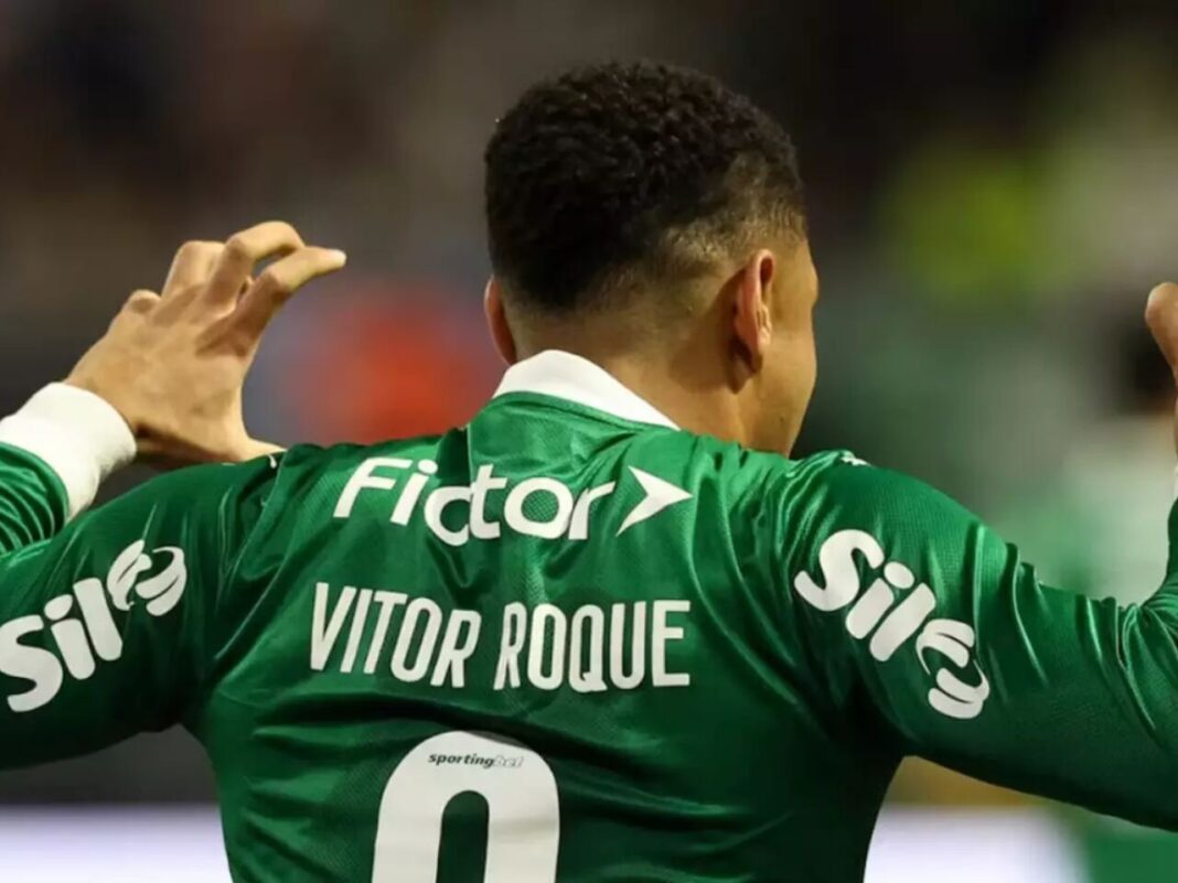 Vitor Roque ganha moral na mídia da Espanha após classificação do Palmeiras na Libertadores