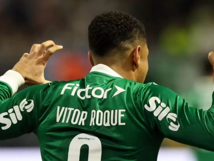 Vitor Roque marca novamente e se reencontra com fase decisiva no Palmeiras (Foto: Cesar Greco/SEP) Vitor Roque marca novamente e se reencontra com fase decisiva no Palmeiras (Foto: Cesar Greco/SEP)