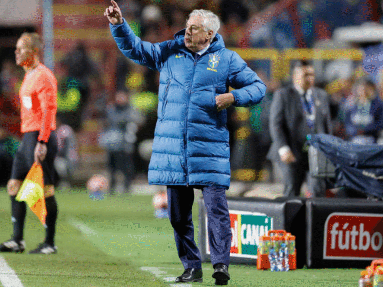 Ancelotti (Foto: @rafaelribeirorio I CBF)