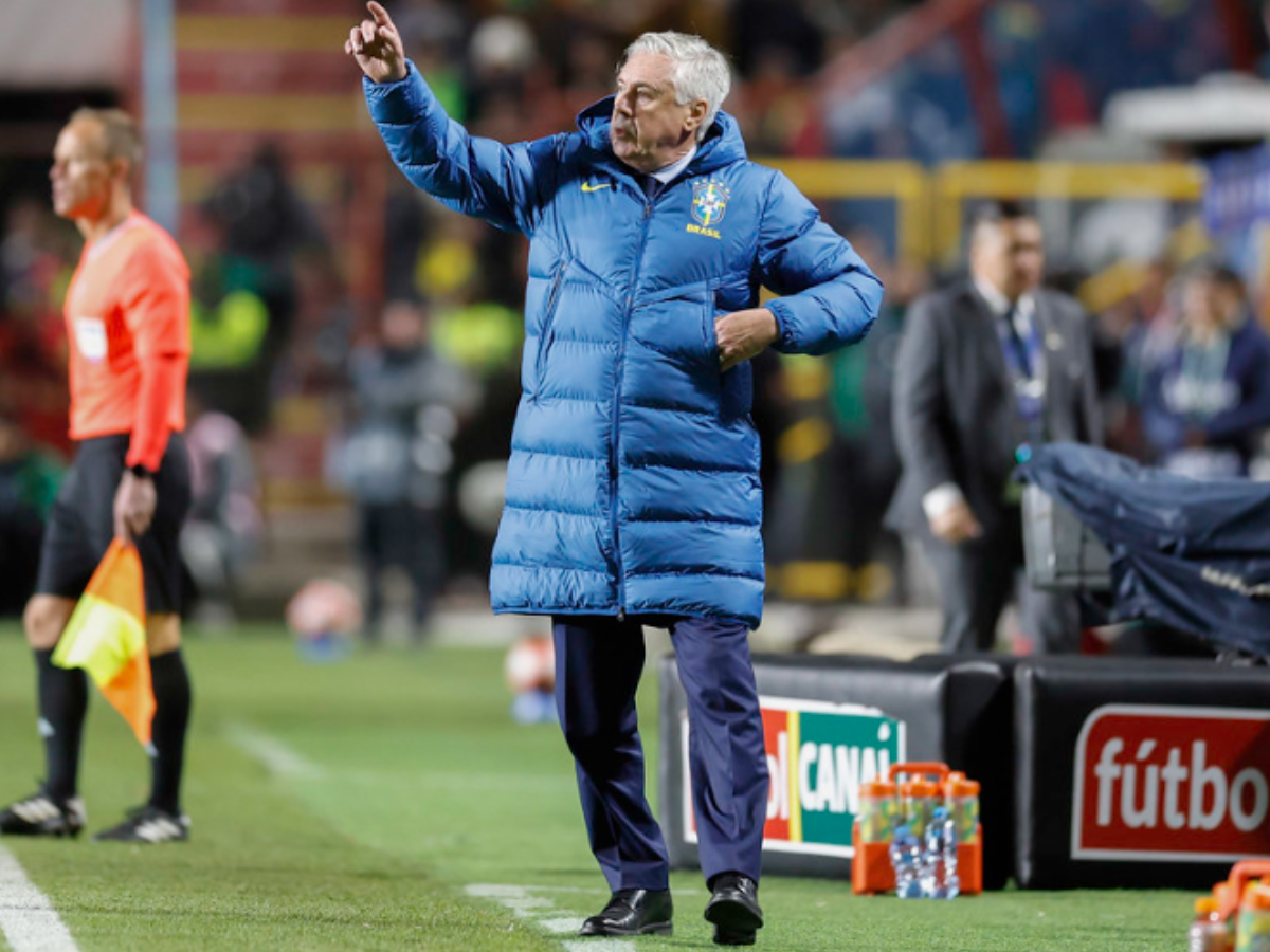 Ancelotti (Foto: @rafaelribeirorio I CBF)