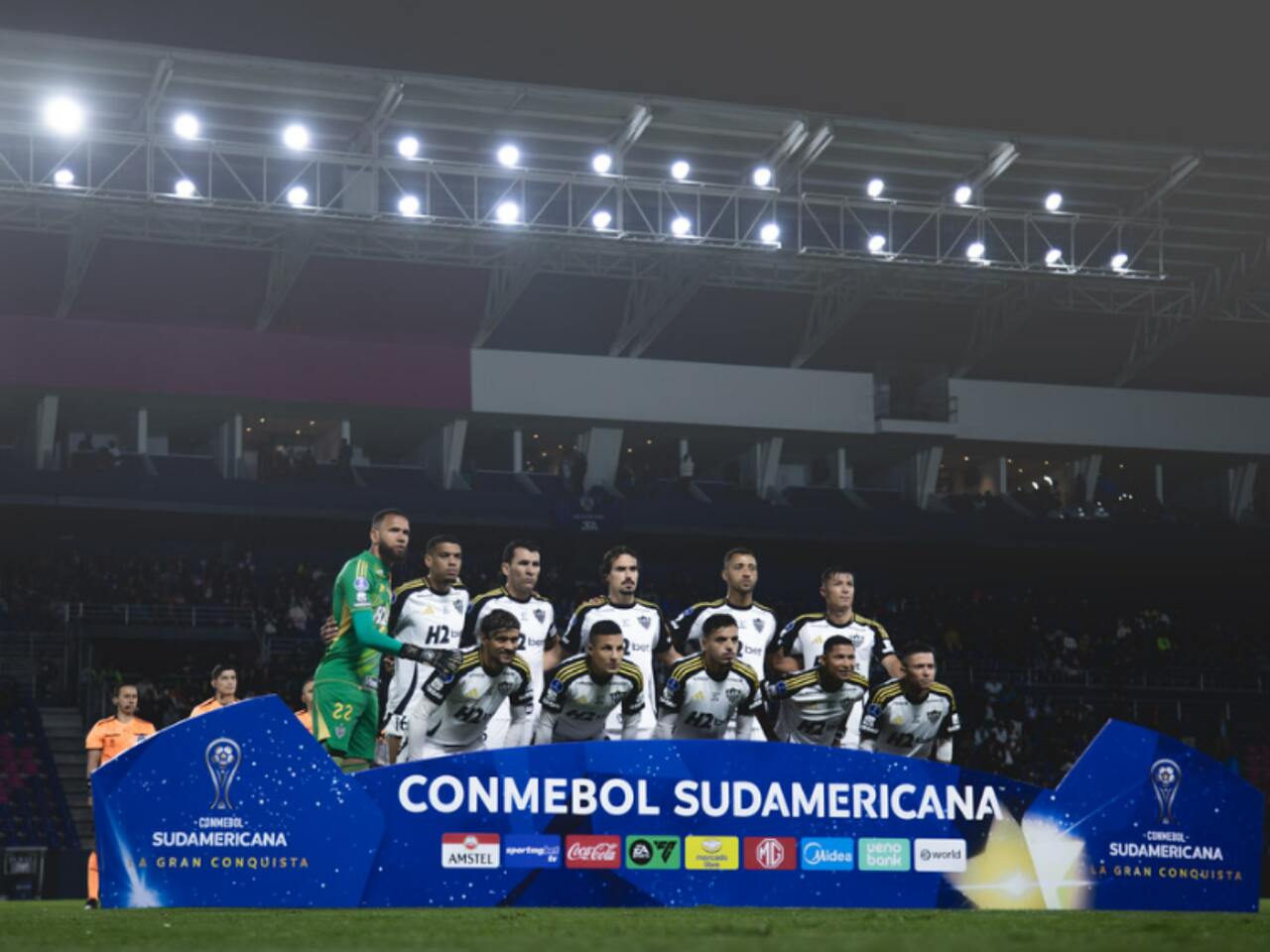 Atlético-MG pela Sul-Americana (Foto: Pedro Souza/CAM)