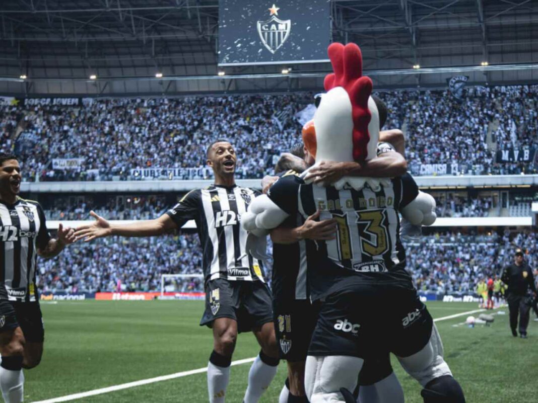 Muita grana! Veja a renda milionária da partida entre Atlético-MG e Del Valle