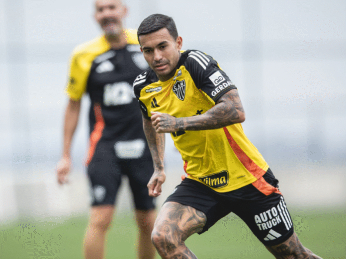 Dudu - Atlético-MG (Foto: Pedro Souza/Atlético)