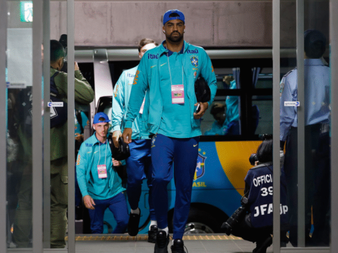 Fabricio Bruno pela Seleção (Foto: Rafael Ribeiro/CBF)