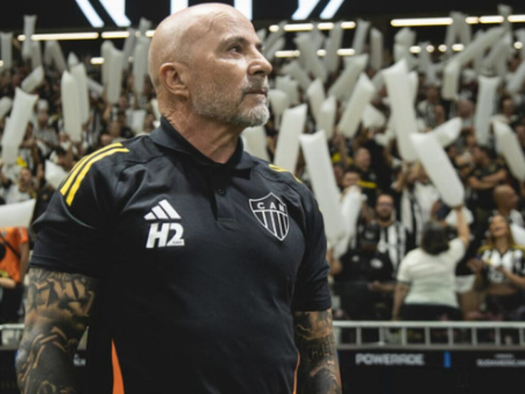 Sampaoli manda recado direcionado a torcida do Atlético-MG
