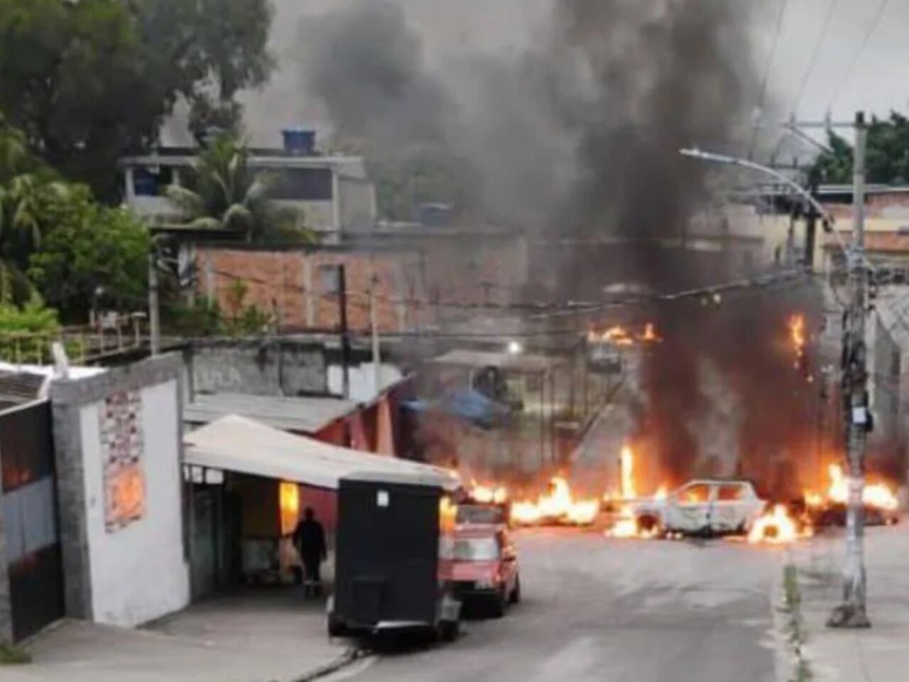 Megaoperação no Rio de Janeiro impacta clubes da cidade (Foto: Reprodução)