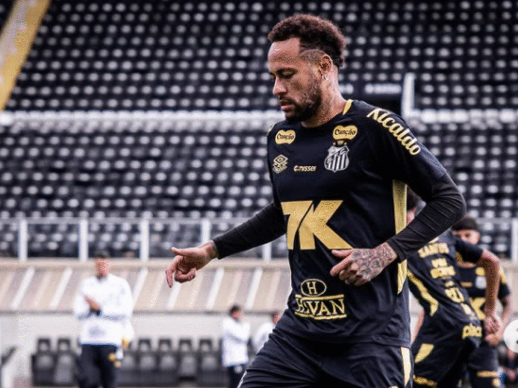 Neymar (Foto: Raul Barreta/Santos)
