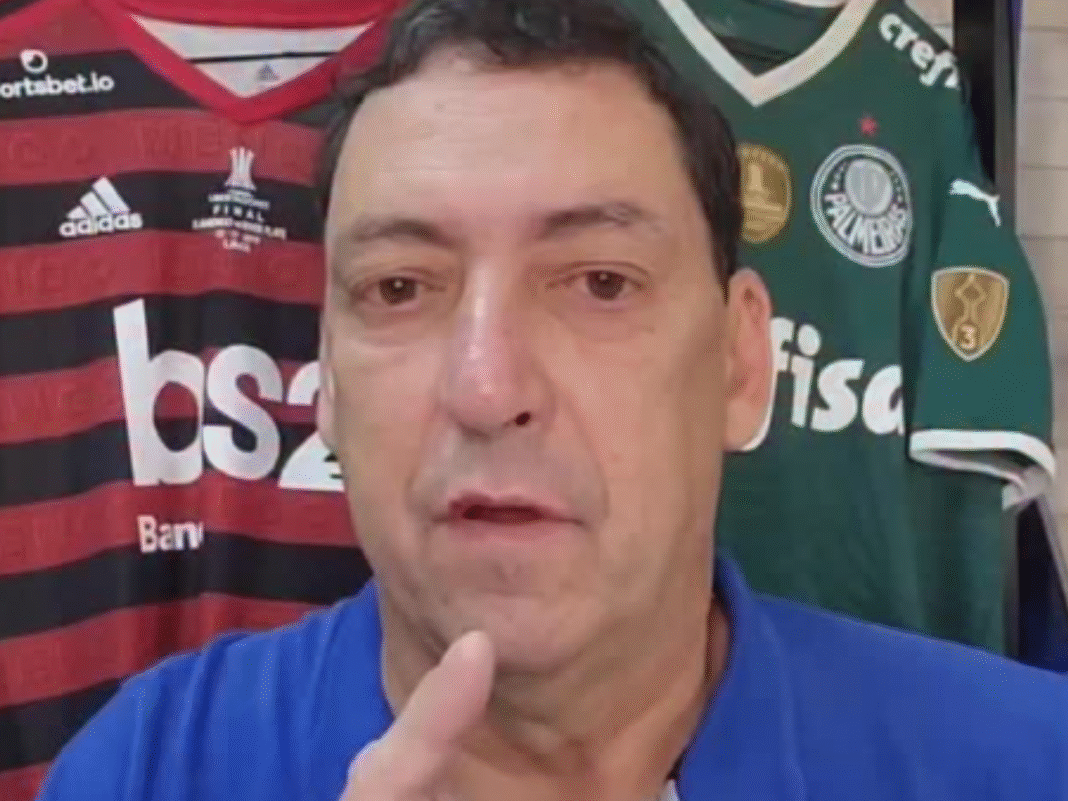 A declaração de PVC sobre a escolha da arbitragem para a partida entre Flamengo x Palmeiras