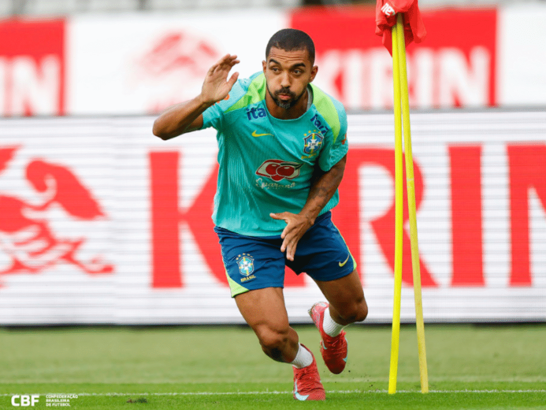 A declaração de Paulo Henrique, do Vasco, após seu primeiro gol pela Seleção Brasileira
