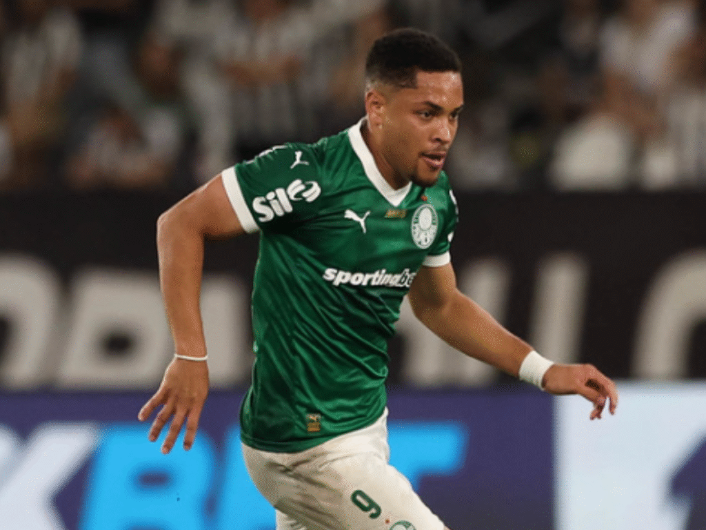 Vitor Roque - Palmeiras (Foto: Cesar Greco/Palmeiras/by Canon)