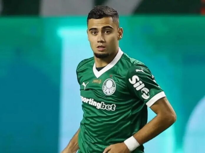 Andreas Pereira em atuação pelo Palmeiras (Foto: Cesar Greco/SEP)