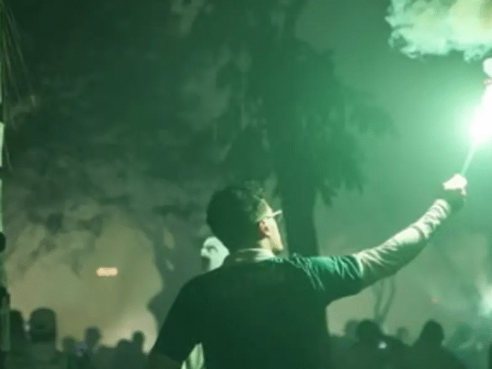 festa da torcida do Palmeiras