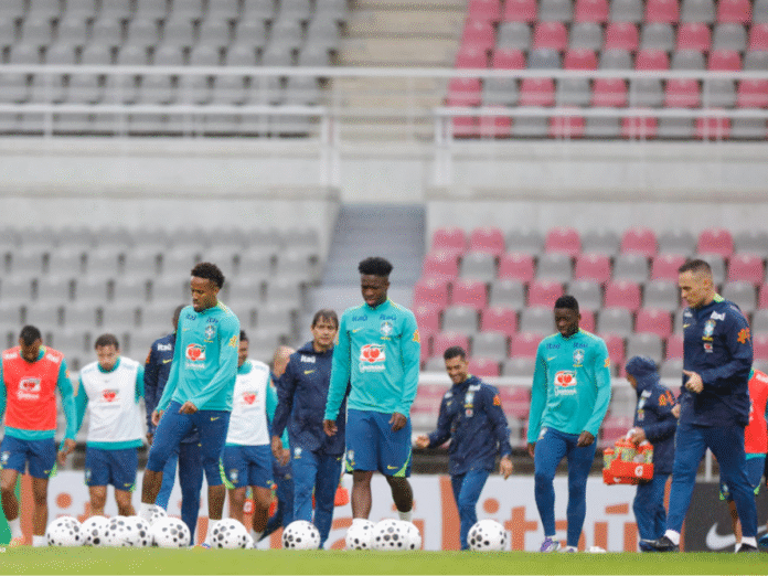 treino Seleção Brasileira (Foto: Rafael Ribeiro/CBF)