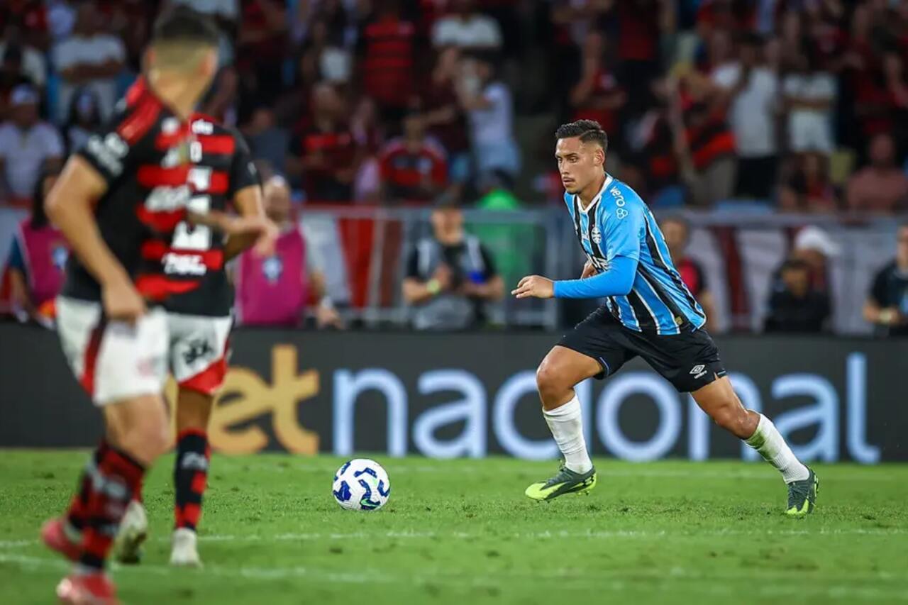 Erick Noriega em atuação pelo Grêmio