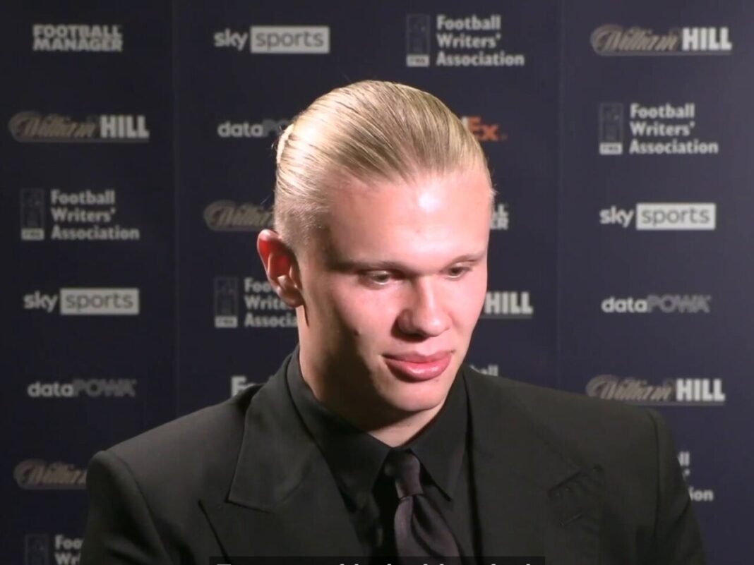 A declaração de Haaland direcionada a Messi e Cristiano Ronaldo