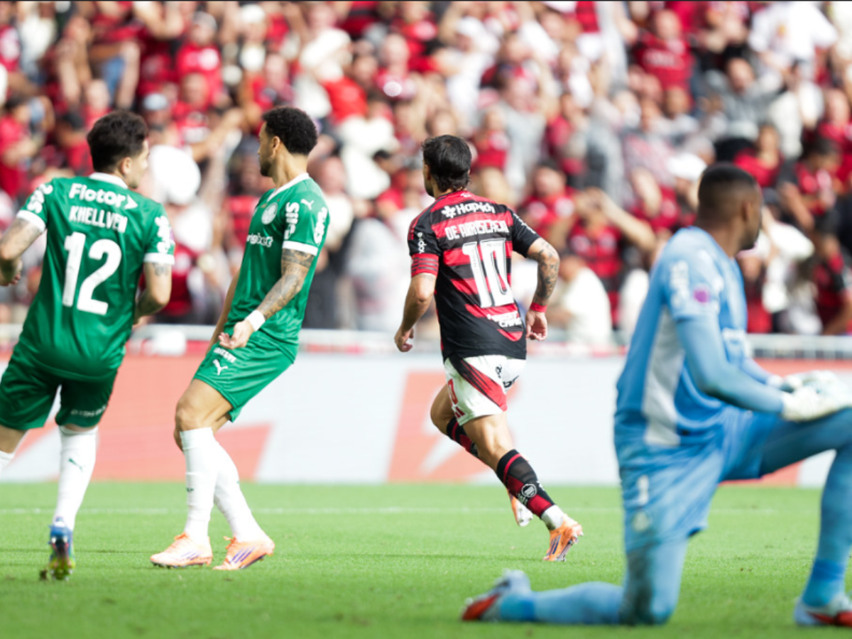 Flamengo x Palmeiras pelo Brasileirão (1)