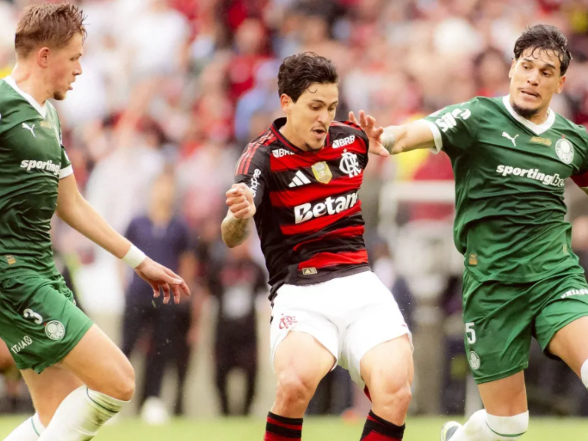 Flamengo x Palmeiras pelo Brasileirão