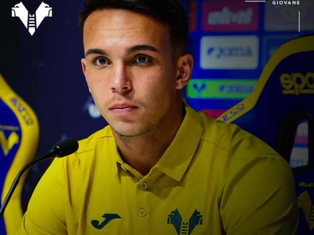 Giovane, ex-Corinthians, pelo Hellas Verona