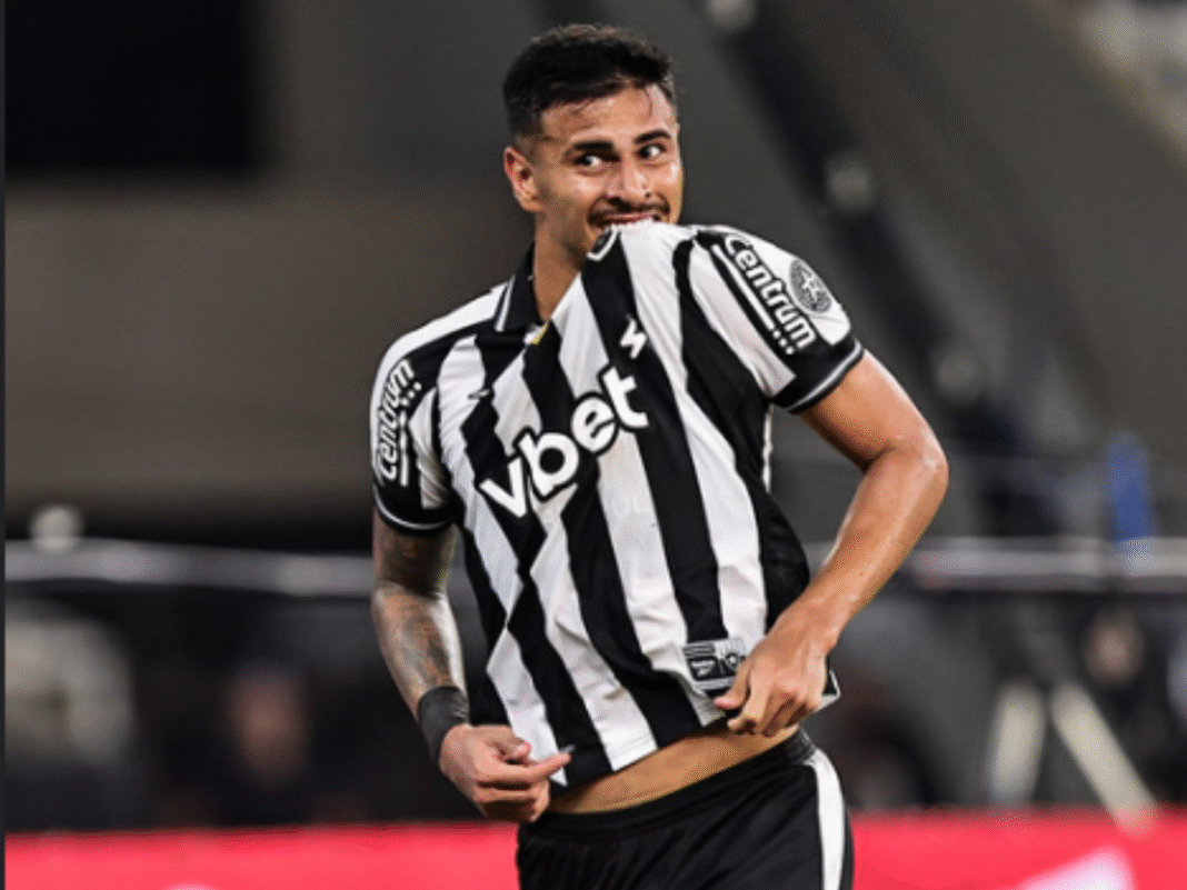 A declaração de David Ricard após marcar pelo Botafogo contra o Vasco