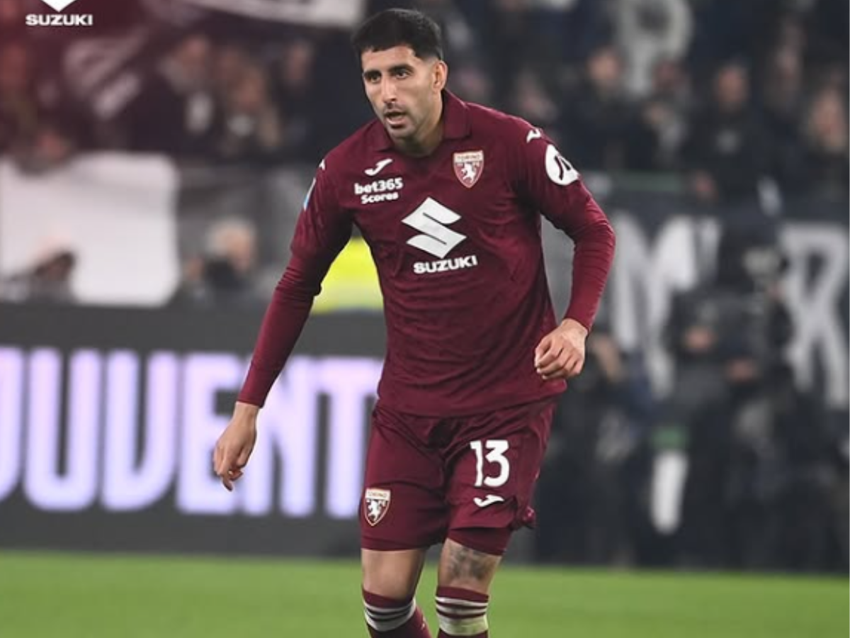 Guillermo Maripán, alvo do Botafogo, pelo Torino