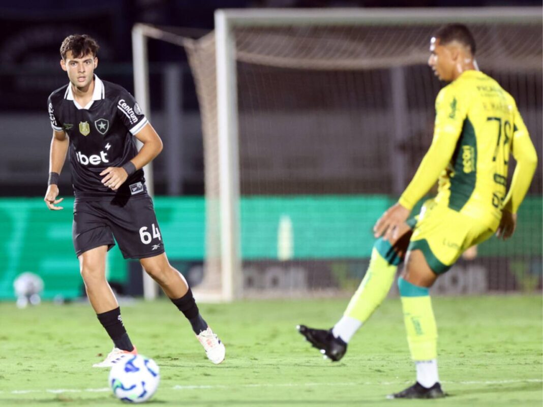 A declaração de Marquinhos, joia do Botafogo, após estreiar no profissional