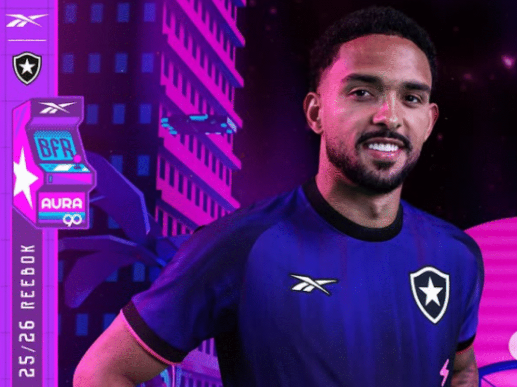 nova camisa Aura Botafogo