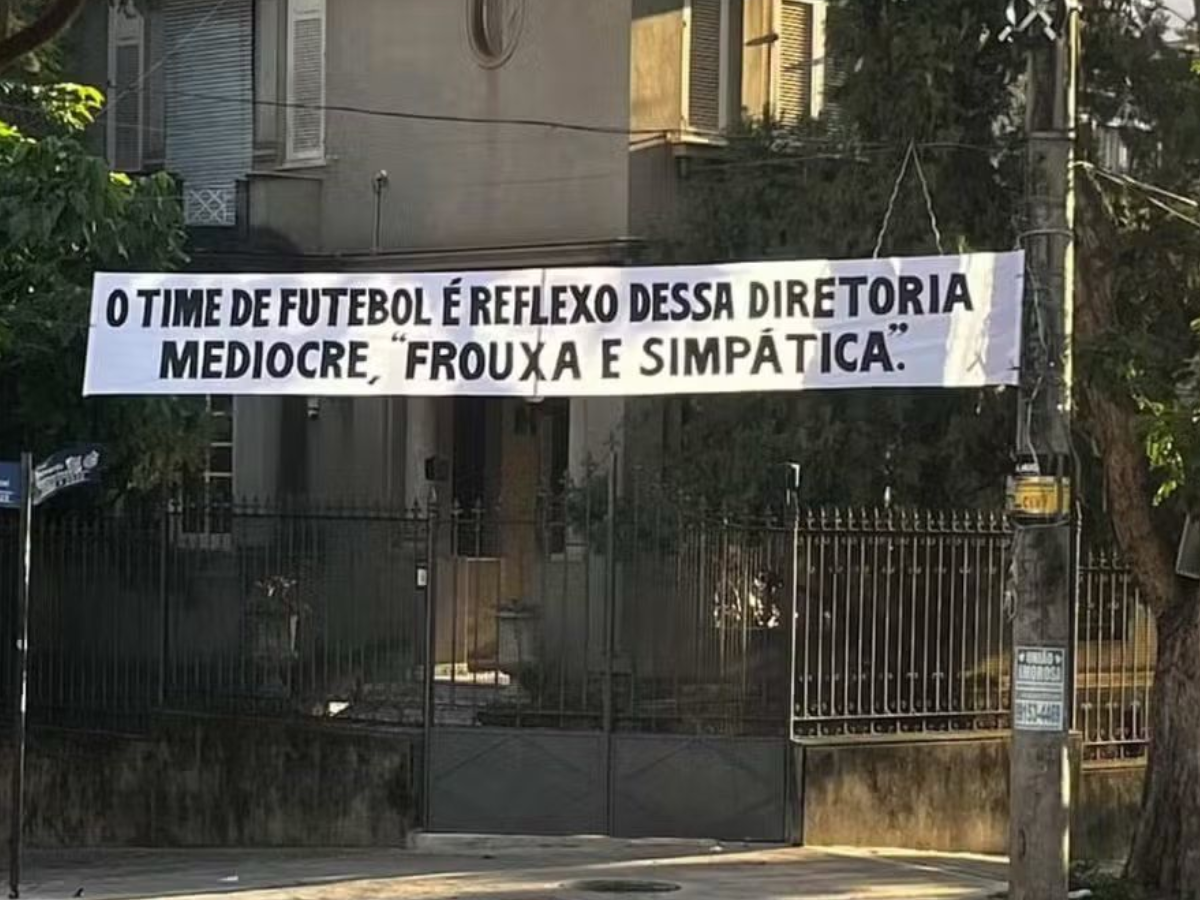 protesto torcida do Atlético-MG