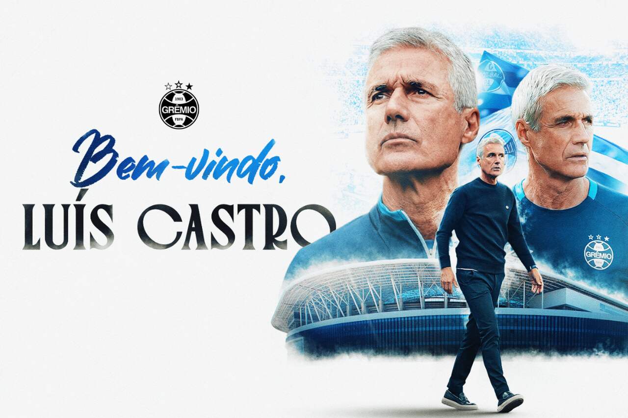 Grêmio confirma nova saída do clube após contratação de Luís Castro