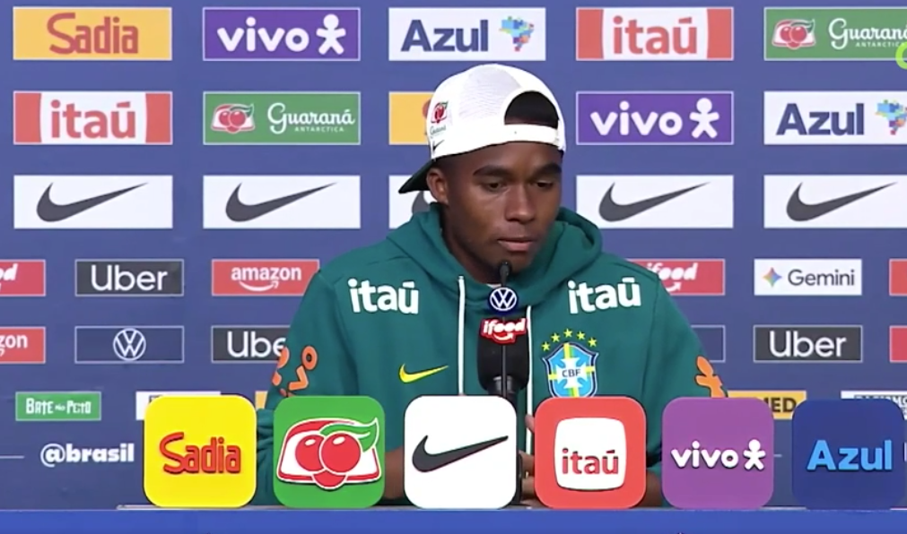 A declaração de Endrick direcionada a Ancelotti, do Brasil