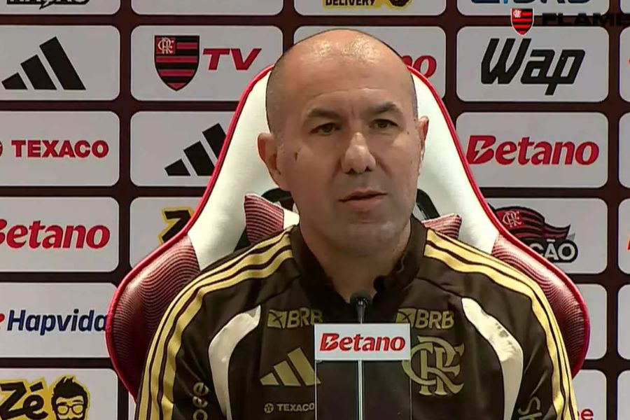 A declaração de Leonardo Jardim sobre a atuação do Flamengo contra o Inter