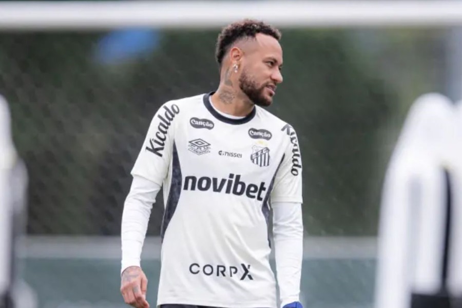 Neymar deixa CT do Santos sem autorização da diretoria ou comissão técnica
