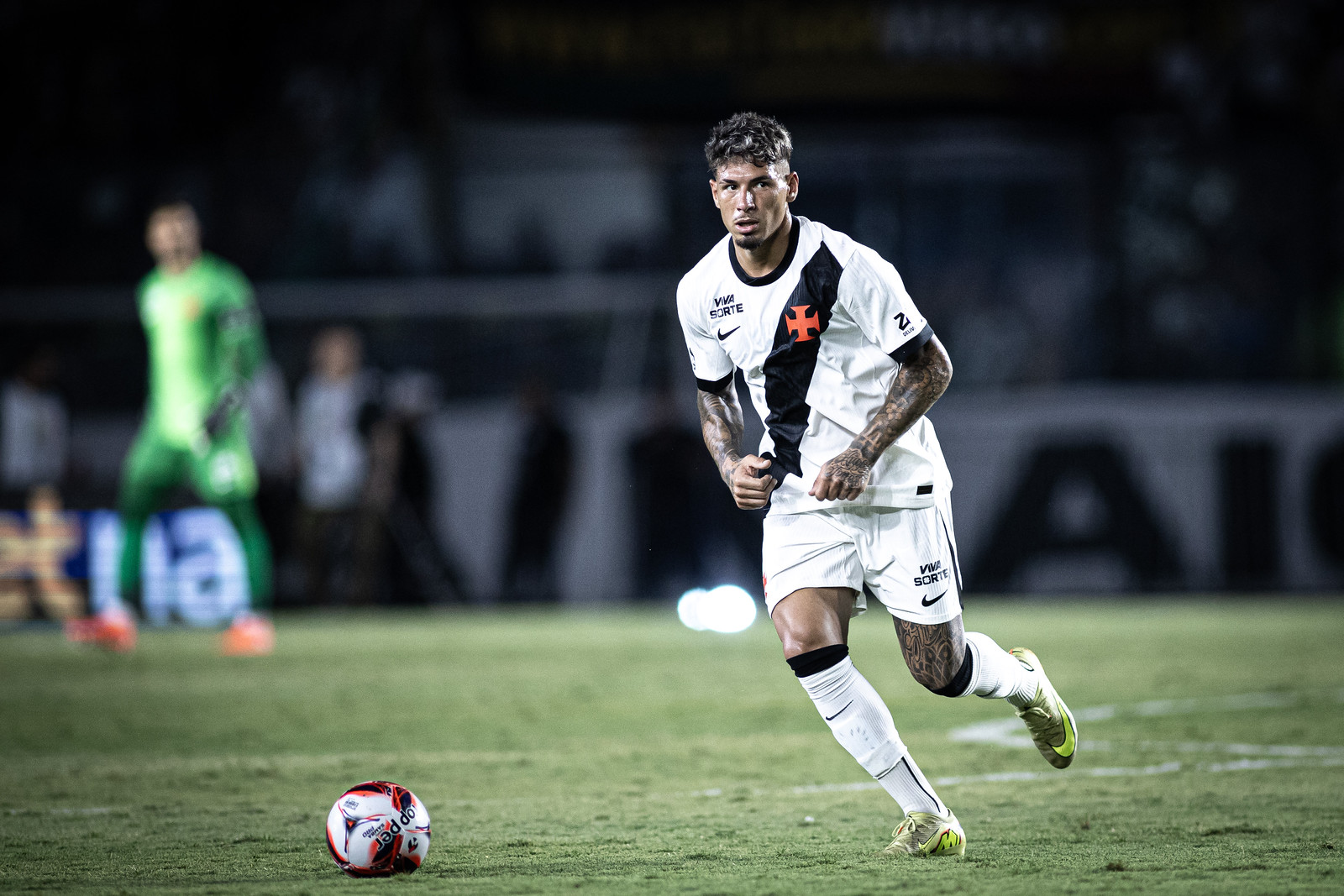 Zagueiro Saldivia. Foto: Matheus Lima/Vasco.