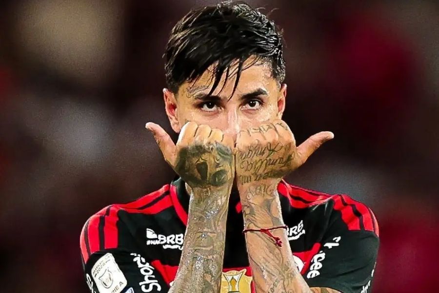 A declaração de Pulgar sobre gol em Flamengo x Vitória