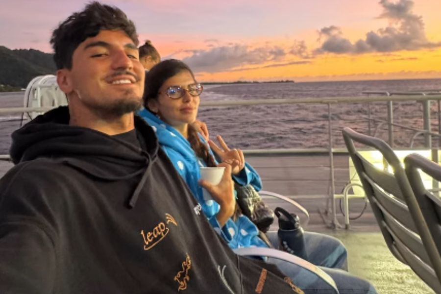 Veja fotos da lua de mel de Gabriel Medina e Isabella Arantes