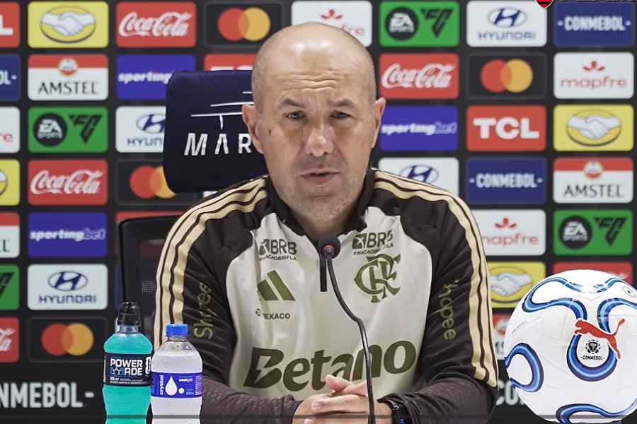 A declaração de Leonardo Jardim após a derrota do Flamengo para o Cruzeiro no Brasileirão