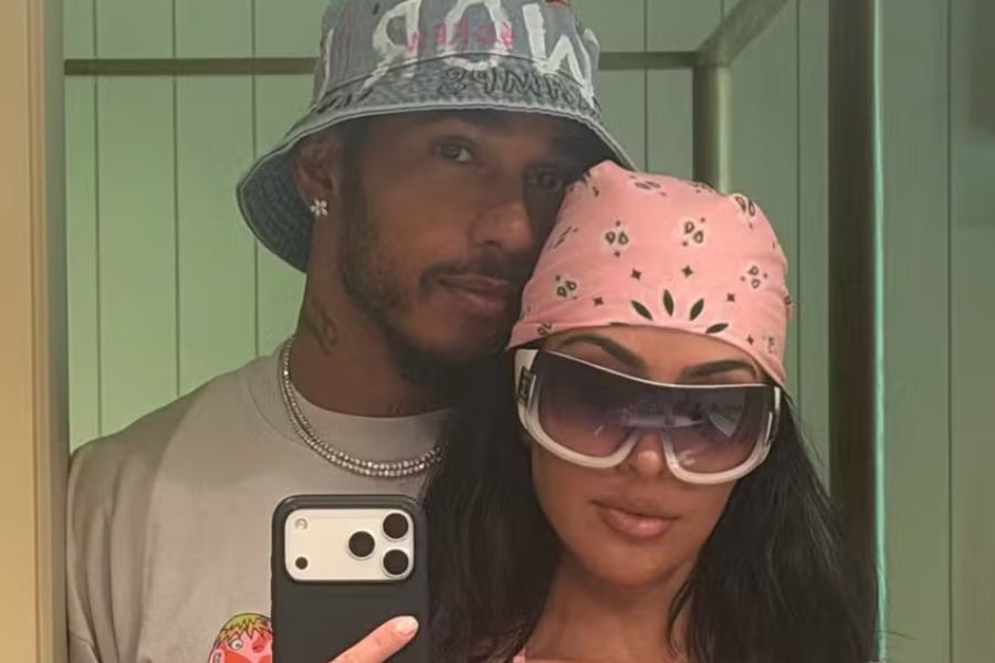 A publicação de Lewis Hamilton direcionada a Kim Kardashian