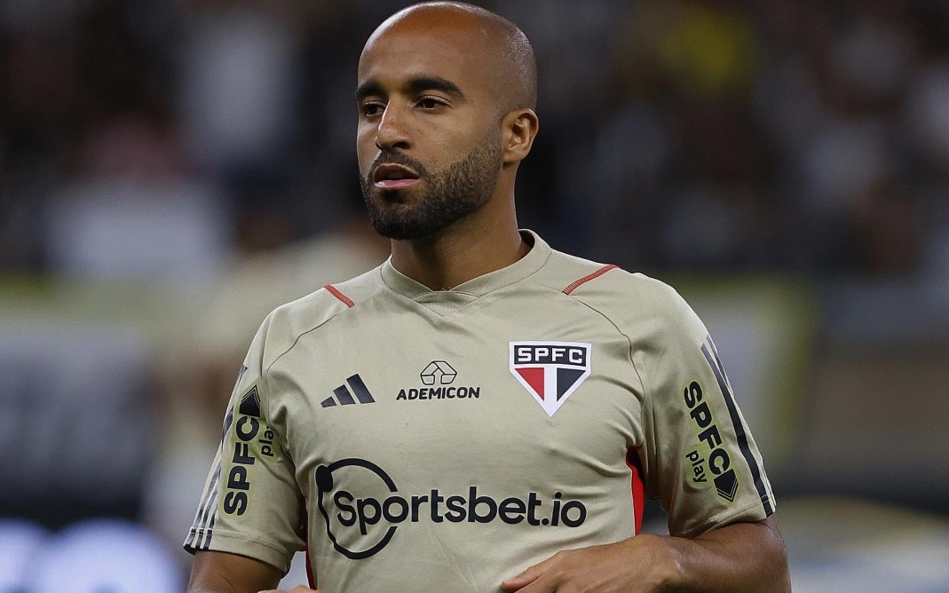 Lucas Moura, do São Paulo. Foto: Rubens Chiri / saopaulofc