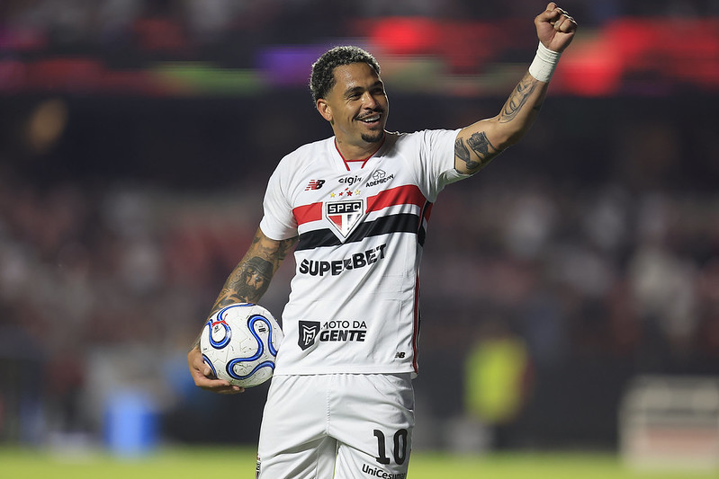 A declaração de Luciano após voltar a marcar gol pelo São Paulo