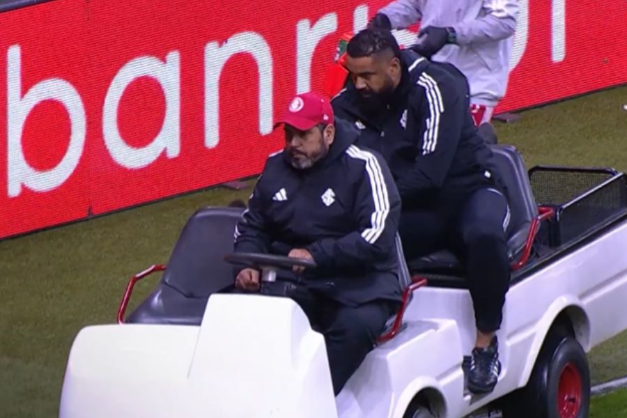 Protocolo de concussão é ativado em Inter x Atlético-MG, no Beira-Rio