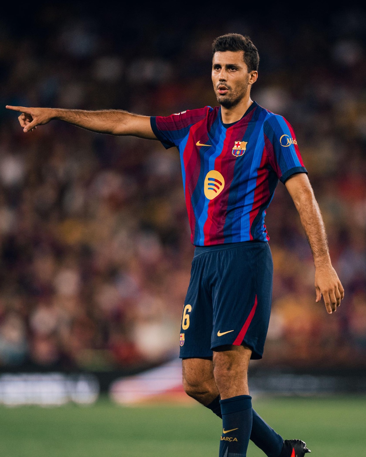 A declaração de Rodri após sua estreia pelo Barcelona