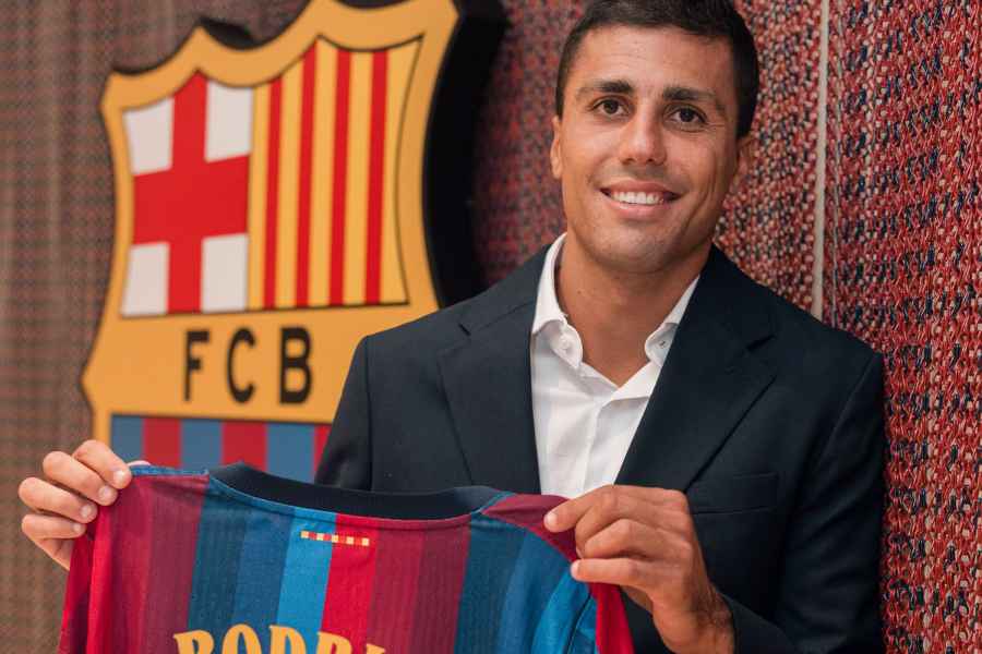 A declaração de Rodri em sua apresentação no Barcelona
