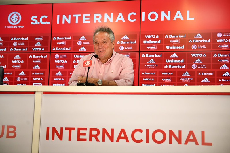 A declaração de Abel Braga direcionada ao Internacional A declaração de Abel Braga direcionada ao Internacional