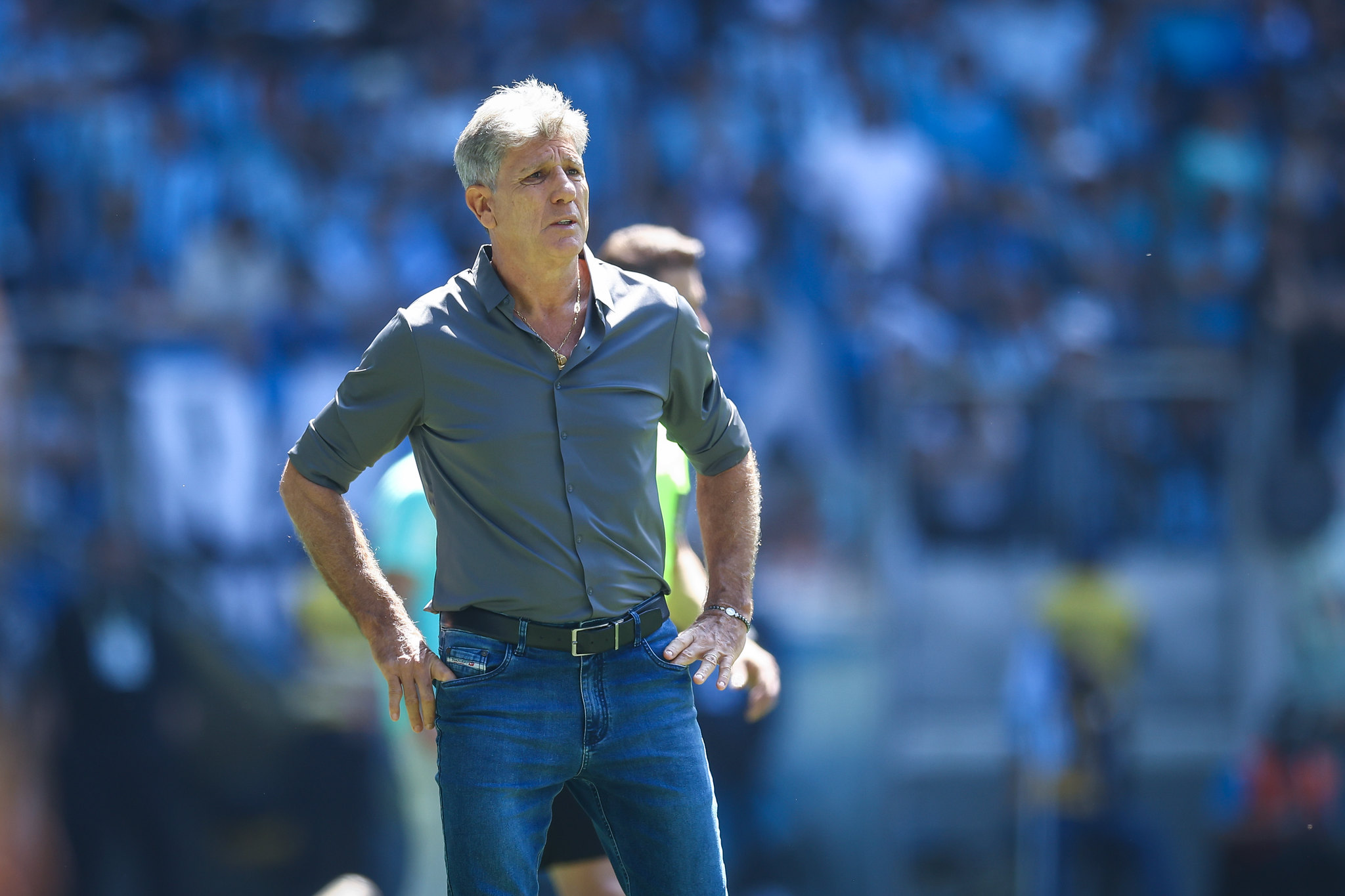 Atleta mais utilizado por Renato em 2024 se aproxima de reintegração no Grêmio Atleta mais utilizado por Renato em 2024 se aproxima de reintegração no Grêmio