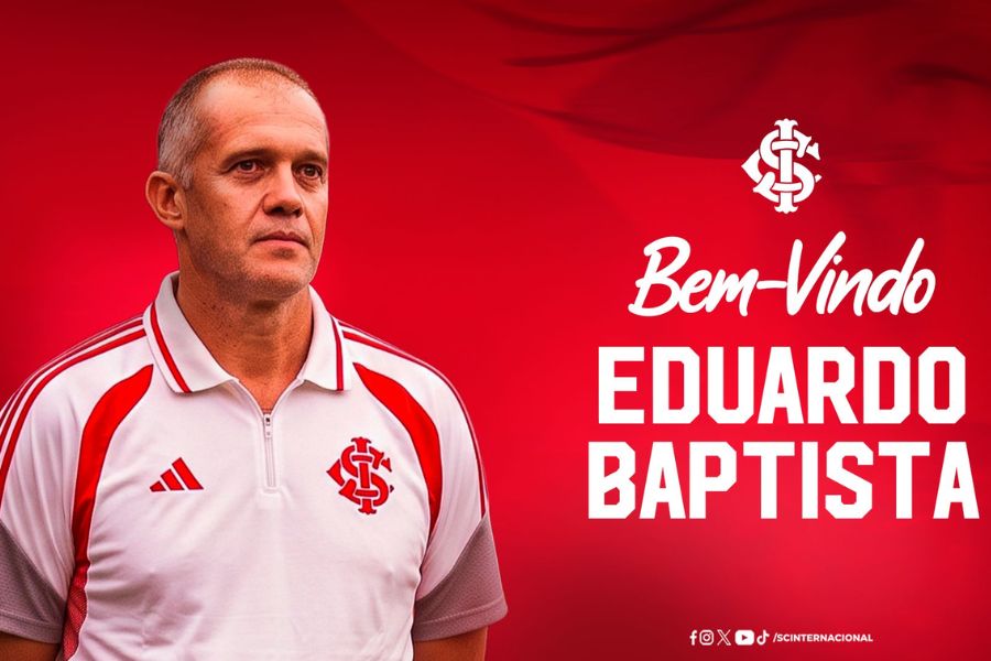 Internacional oficializa Eduardo Batista como técnico; veja tempo de contrato Internacional oficializa Eduardo Batista como técnico; veja tempo de contrato