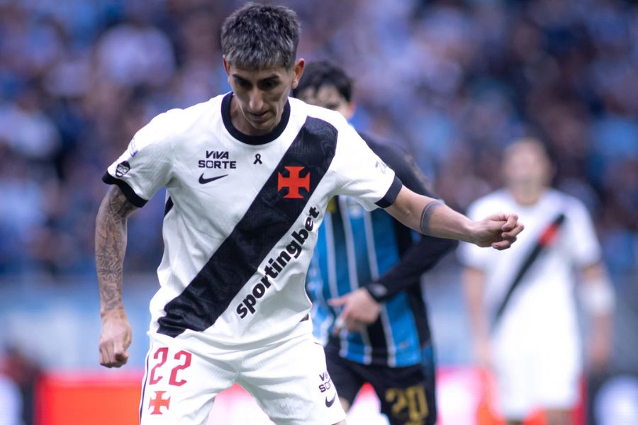 Lescano fala sobre sorte no Vasco e deixa “cartão de visitas” no Brasileirão