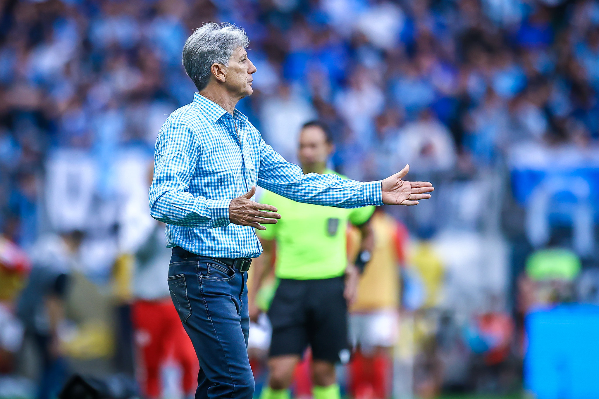 A declaração de Renato Gaúcho direcionada ao Cruzeiro A declaração de Renato Gaúcho direcionada ao Cruzeiro