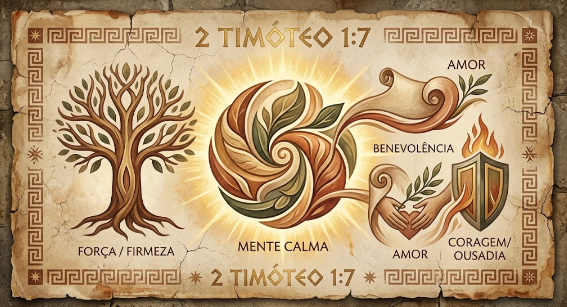 2 Timóteo 1:7, da Bíblia, sobre força interior e coragem: “Porque Deus não nos deu um espírito de covardia, mas de poder, de amor e de domínio próprio”. Uma reflexão sobre superar a insegurança e assumir o controle da própria vida 2 Timóteo 1:7, da Bíblia, sobre força interior e coragem: “Porque Deus não nos deu um espírito de covardia, mas de poder, de amor e de domínio próprio”. Uma reflexão sobre superar a insegurança e assumir o controle da própria vida